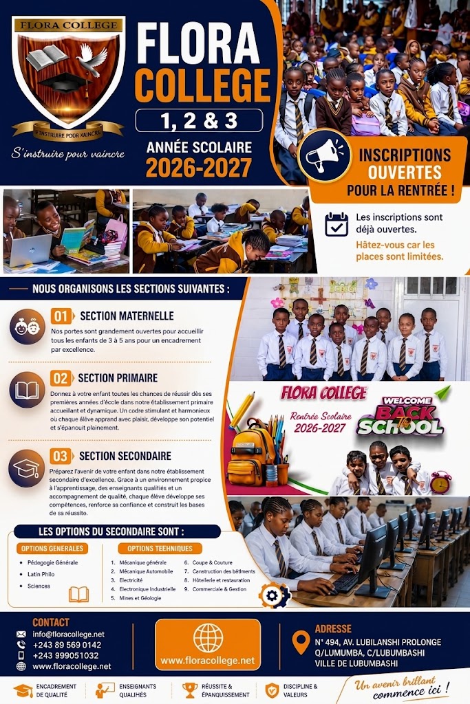 Options du secondaire - FLORA COLLEGE